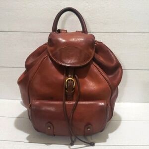 Marley Hogson 134 Ghurka chestnut Shepherd backpack vintage